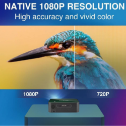 Visual Grading of projector should be 720p and 1080p