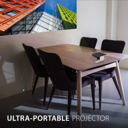 projecting range of ViewSonic M1 Portable LED Projector 